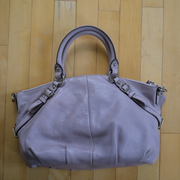 Y2K Coach Madison Pale Purple Leather Handbag Medium - Picture 5 of 11